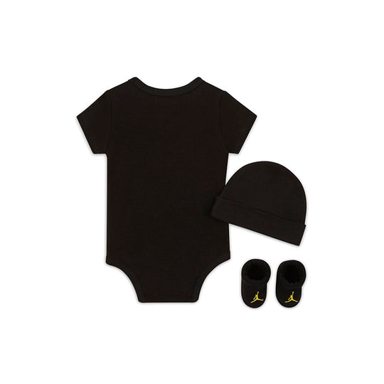 (TD) Air Jordan Paris Saint-Germain Bodysuit Box Set Baby 'Black' FJ6323-891