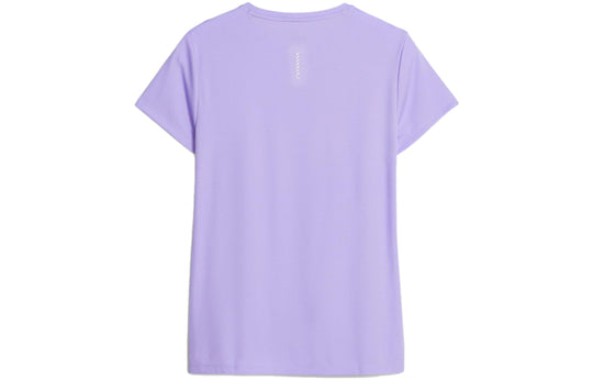 WMNS) Short Favorite 52316 KICKS T-shirt Violet\' - Running Sleeve PUMA CREW \'Vivid