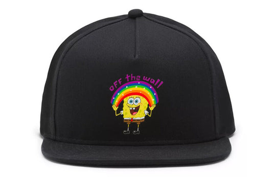 Vans x Spongebob Snapback Hat 'Black' VN0A5FGZZAW1-KICKS CREW