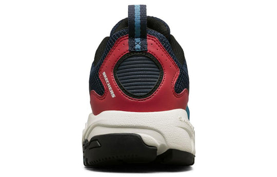 Skechers Stamina Running Shoes Black/Blue/Red 51706-NVMT