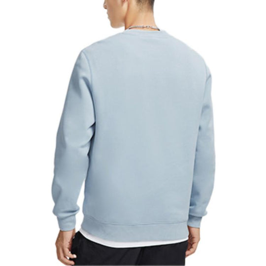 Li-Ning BadFive Logo Sweatshirt 'Light Blue' AWDR775-5-KICKS CREW