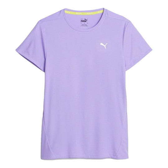 PUMA CREW Running T-shirt Short 52316 WMNS) Violet\' Sleeve \'Vivid Favorite - KICKS