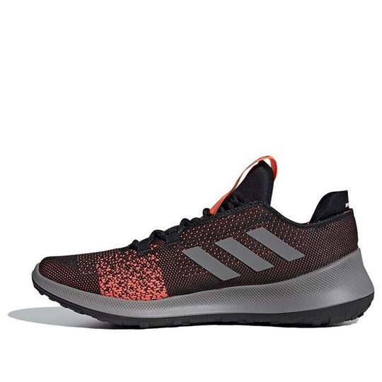 adidas Sensebounce + Ace Shoes 'Core Black Grey Three Signal Coral' EG1025