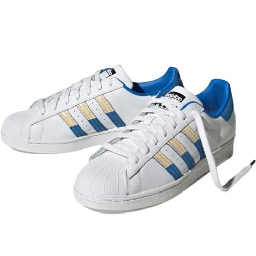 Adidas Superstar Shoes \'White Royal - KICKS CREW HQ2167 Sand