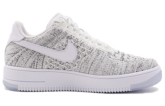 WMNS) Nike Air Force 1 Flyknit Low 'Summit White Grey' 820256-103