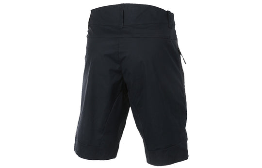 Nike Logo waterproof Zipper Black Shorts - Cargo KICKS CREW 823366-010