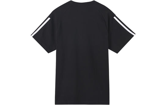CREW Adidas \'Core 3-Stripes Black\' Must Haves - Sport T-Shirt DT9955 KICKS