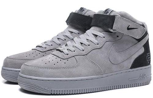 Nike Reigning Champ x Nike Air Force 1 Mid 'Grey Black' 807618-200 ...
