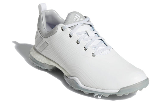 (WMNS) adidas Adipower 4orged Golf 'White Silver Metallic' DA9740