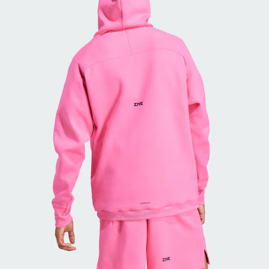 adidas New adidas Z.N.E. Premium Hoodie 'Pink Fusion' IN5117 - KICKS CREW