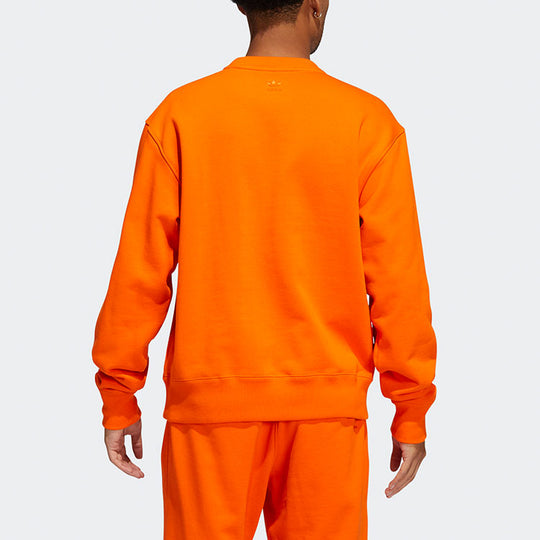 adidas x Pharrell Williams Crossover Sports Pullover Orange HF9939