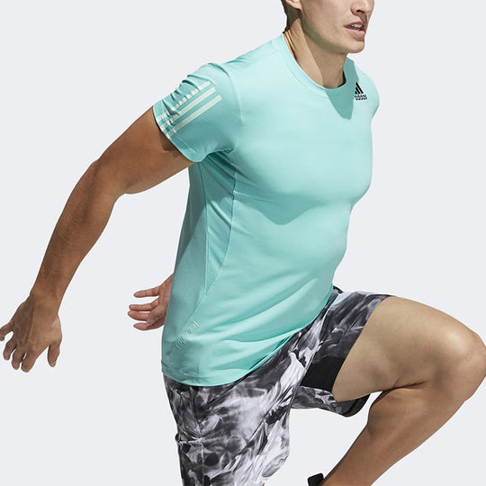 adidas H.rdy 3s Tee Sports KICKS Training - Quick Sleeve Dry Breathable CREW Short