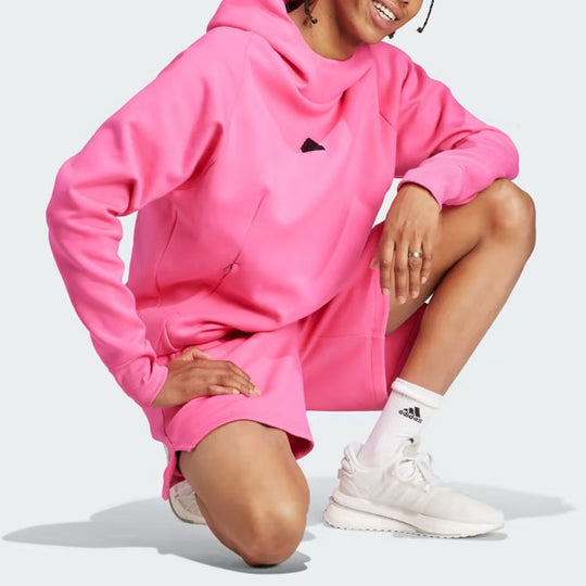adidas New adidas Z.N.E. Premium Hoodie \'Pink Fusion\' IN5117 - KICKS CREW