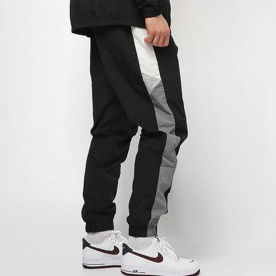 Nike As Sportswear He Wr Pant Wvn Sign 'Black Grey' CJ5485-011