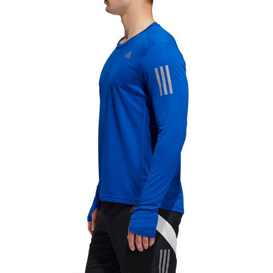 Ls Run CREW Own Blue Long KICKS Sleeves The Adidas Running DZ2126 -