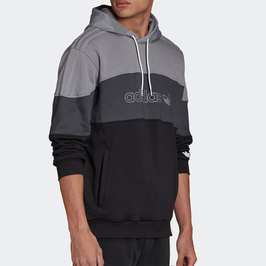 adidas originals Colorblock Fleece Lined Stay Warm Gray Black GD5796 -  KICKS CREW