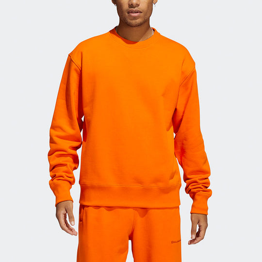 adidas x Pharrell Williams Crossover Sports Pullover Orange HF9939