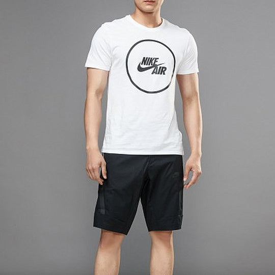 Nike Logo waterproof Zipper Cargo Shorts Black 823366-010 - KICKS CREW