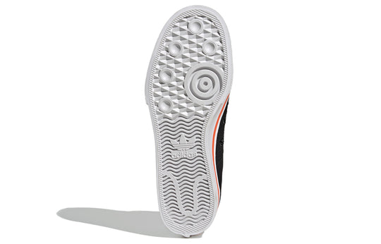 WMNS) adidas originals Nizza Platform Mid 'White Black Orange' S42601 -  KICKS CREW