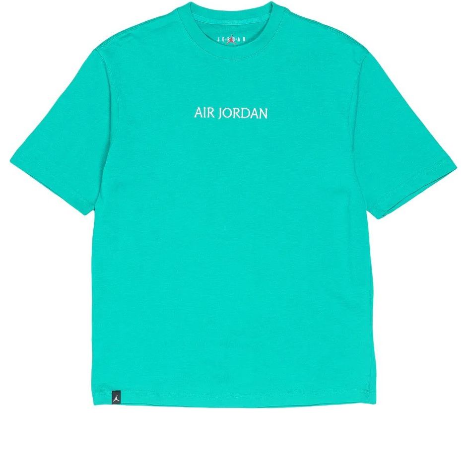 Air Jordan x Union Logo \'Emerald KICKS T-Shirts - CREW DV7344-348 Sail