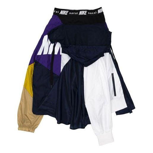 (WMNS) Nike x Sacai Skirt 'Black/Sequoia' CD6299-011