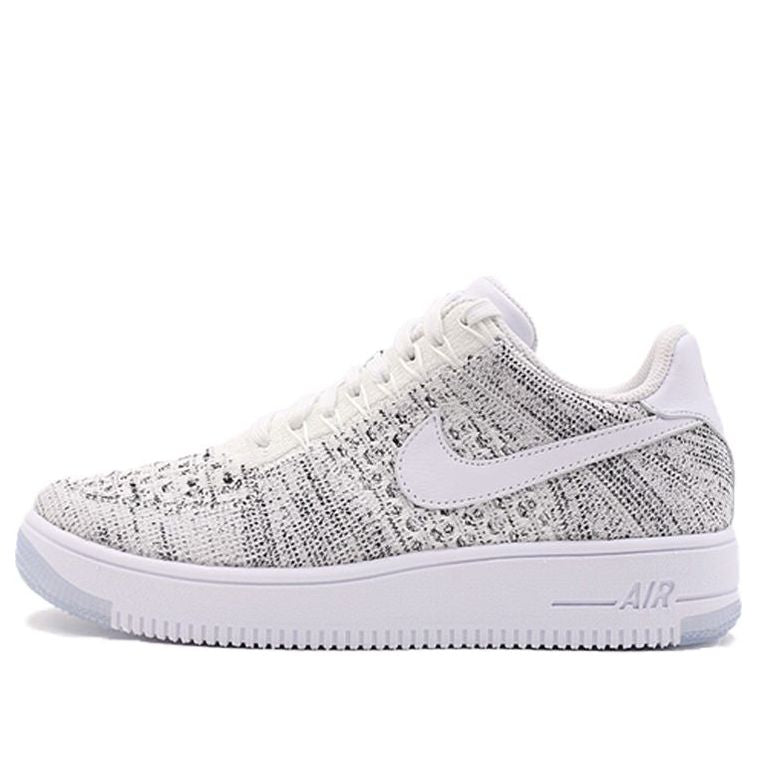 WMNS) Nike Air Force 1 Flyknit Low 'Summit White Grey' 820256-103