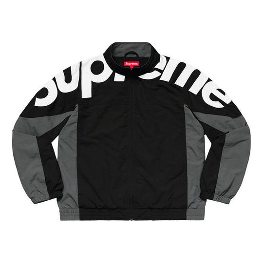 Supreme FW19 Week 1 Shoulder Logo Track Jacket logo SUP-FW19-020