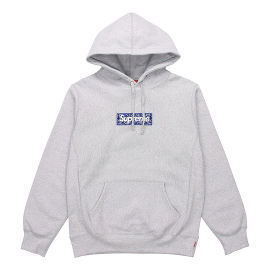 Supreme Box Logo Hooded Sweatshirt Greyシュプリーム