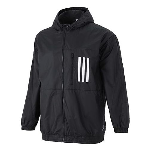 Hooded Black Woven W.n.d. H42037 Jkt KICKS M Casual CREW Sports adidas Pb - Jacket