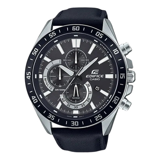 Casio Edifice Analog Silver\' Metallic EFV-620L-1AV - KICKS \'Black CREW Watch