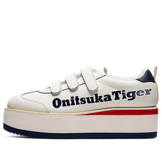 WMNS) Onitsuka Tiger Delegation Chunk Sneakers 'Cream y' 1182A207-112