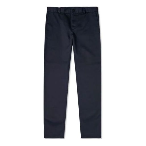 GUCCI Logo Straight Pants For Men Navy 519546-Z396H-4265 - KICKS CREW