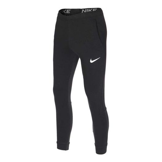 Men's Nike Sports Training Casual Bundle Feet Long Pants/Trousers Black CZ6379-010