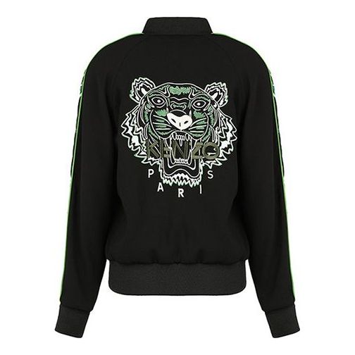 KENZO Back Tiger Head Embroidered Jacket Black FA52BL0555AC-59