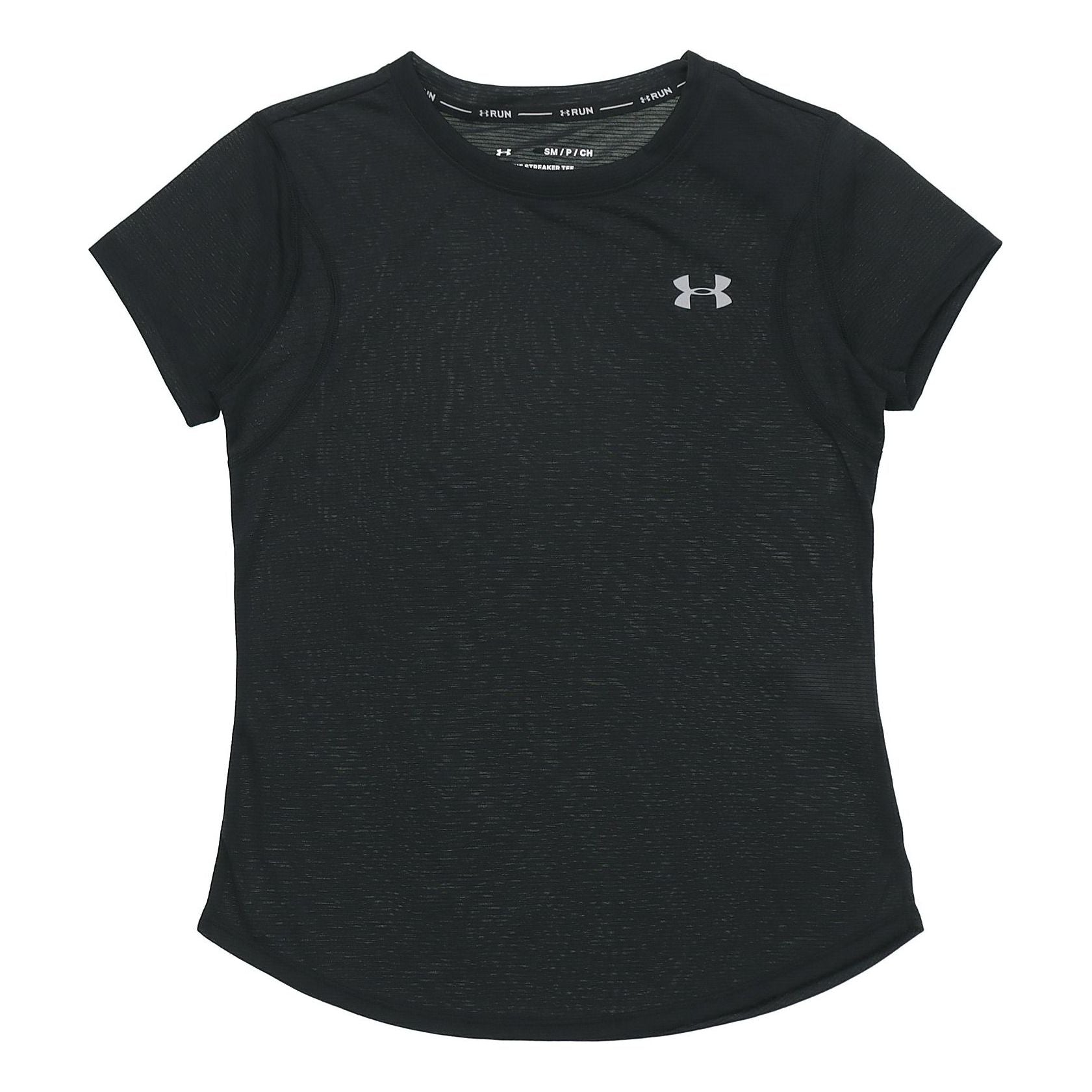 Under Armour Streaker Running Sports Short Sleeve Black 1341520-001 - KICKS  CREW | T-Shirts