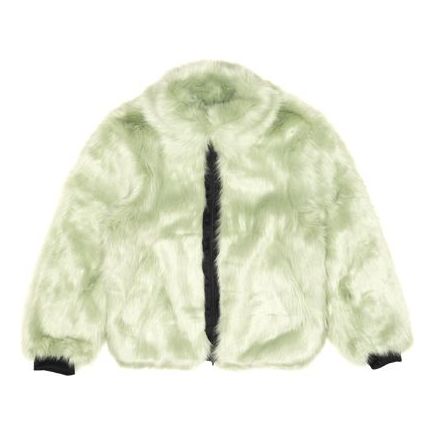 Nike x Ambush Faux-Fur Nrg Ca Jacket Crossover fur Couple Style Green  AQ9225-390